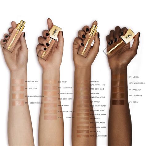 is ysl touche eclat water based|ysl touche eclat foundation shades guide.